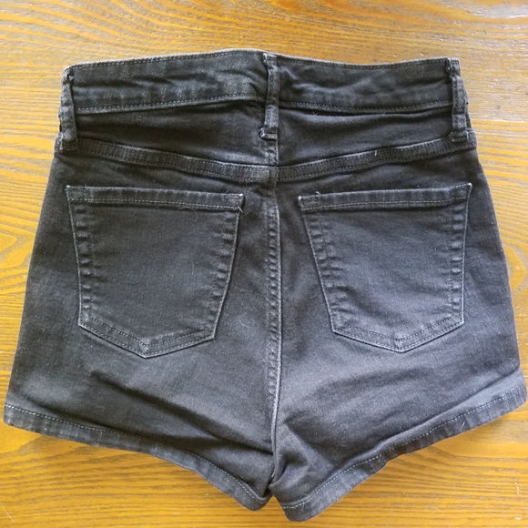 Wild Fable High Rise Jean Shorts Black - Picture 3 of 6